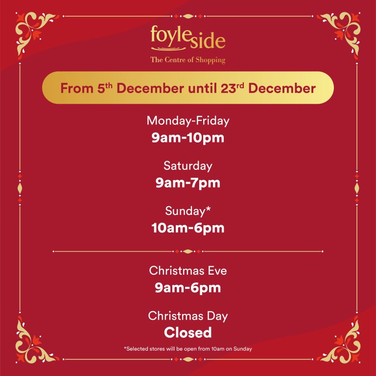 foyleside-christmas-opening-hours-foyleside